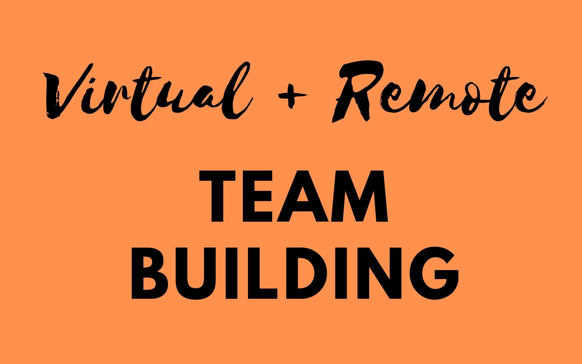 team building games for meetings